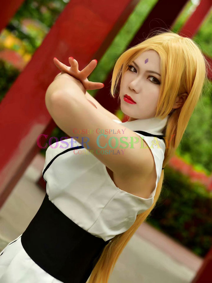 1611 NARUTO Tsunade Cosplay Wig Halloween